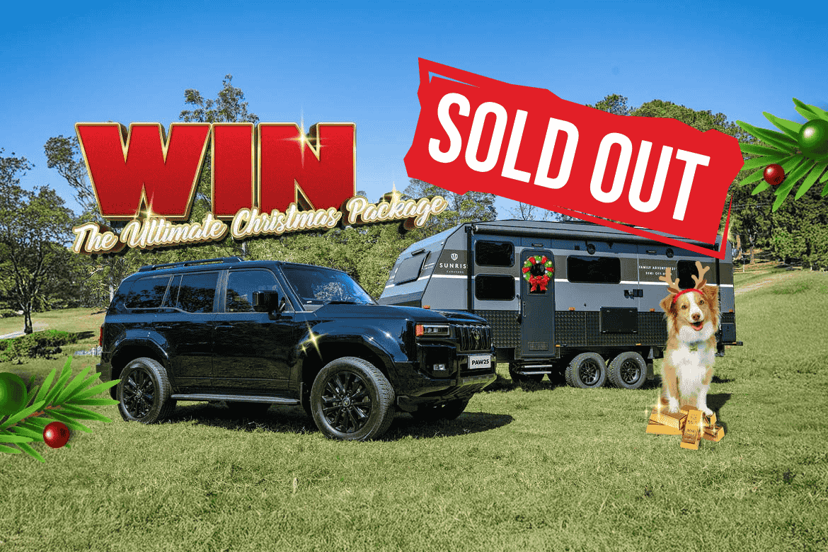 Win this $230K Car & Caravan Package!