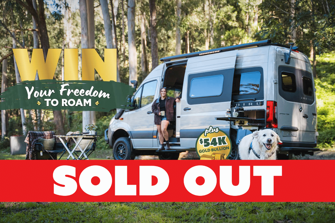 Win a $320K Campervan & Gold Package!