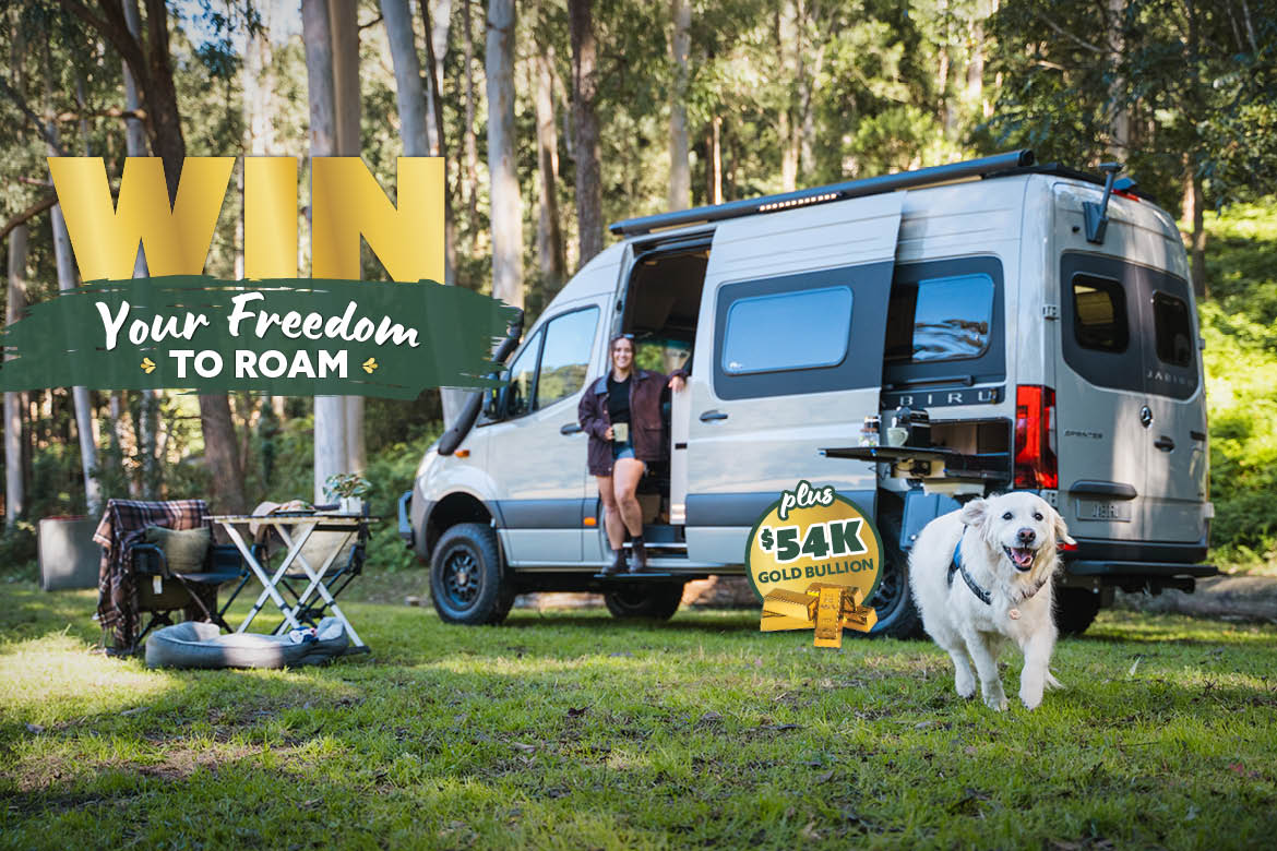 Win a $320K Campervan & Gold Package!