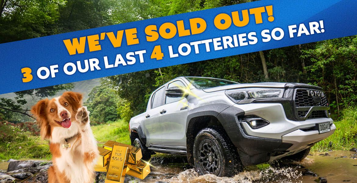 Rspca Lottery 90 Sold out Website Blog Banner 1170x600px